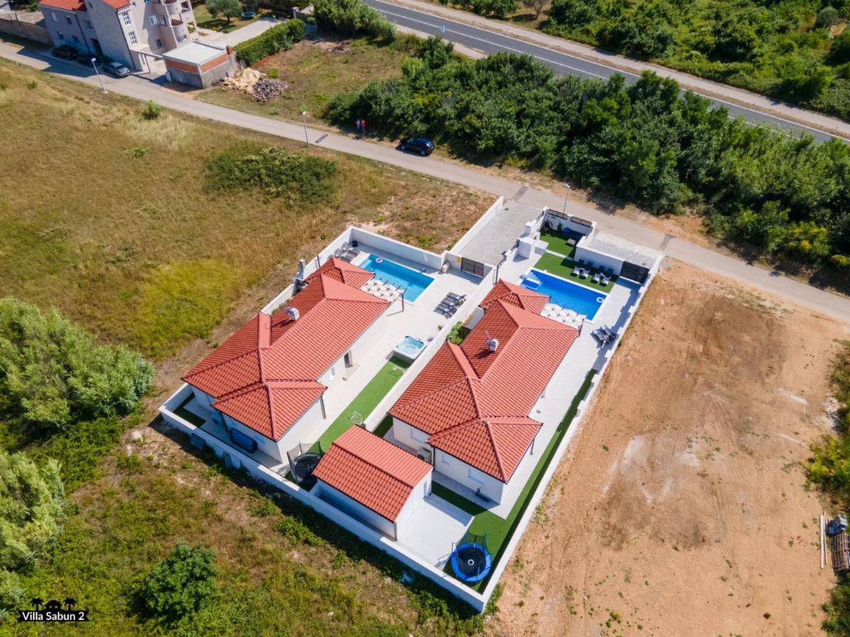 Villas Sabun - Modern House With Heated Pool Privlaka  Exterior foto